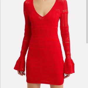 Alexis Red Knit Dress